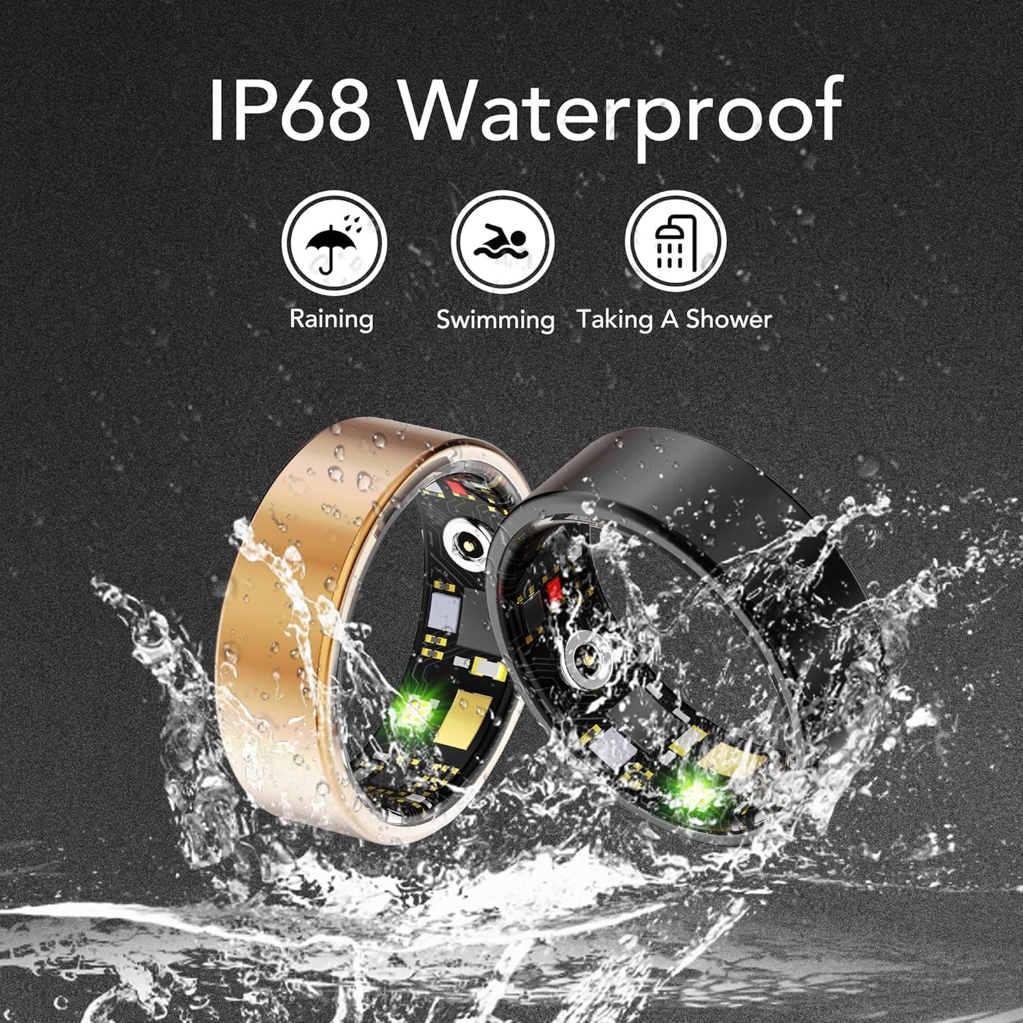Smart Health Ring – Fitness Tracker