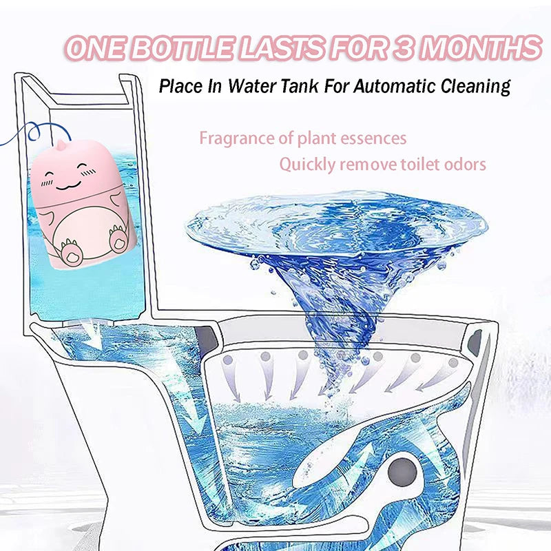 Cute Dinosaur Toilet Bowl Cleaner