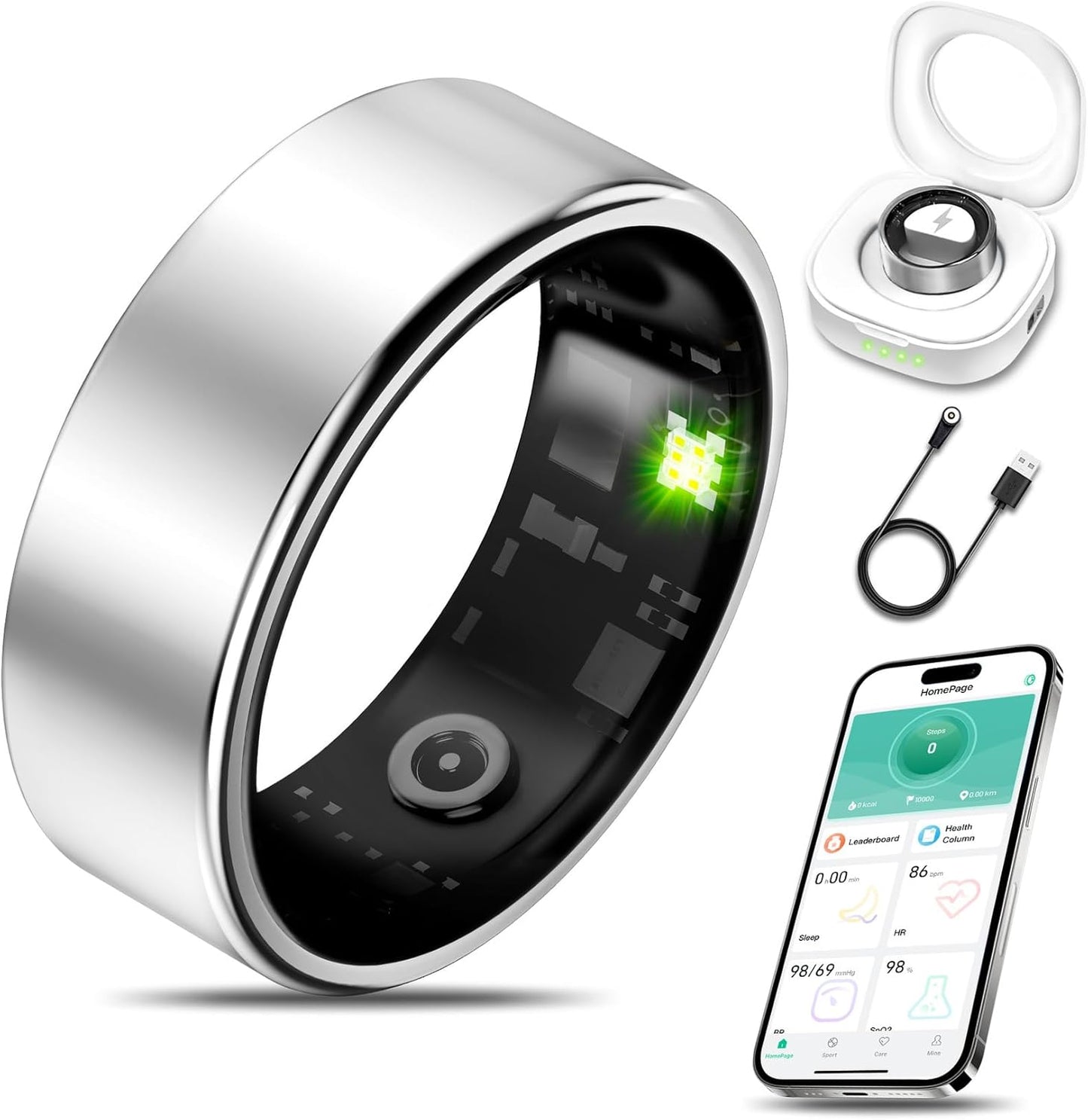 Smart Health Ring – Fitness Tracker