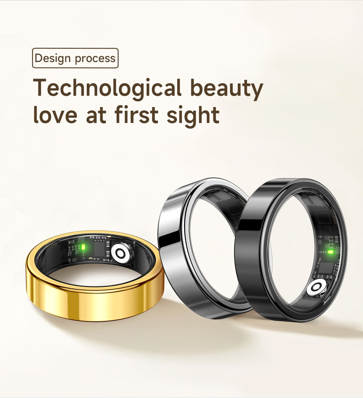 Smart Health Ring – Fitness Tracker
