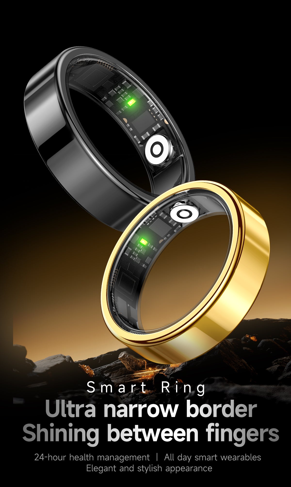 Smart Health Ring – Fitness Tracker
