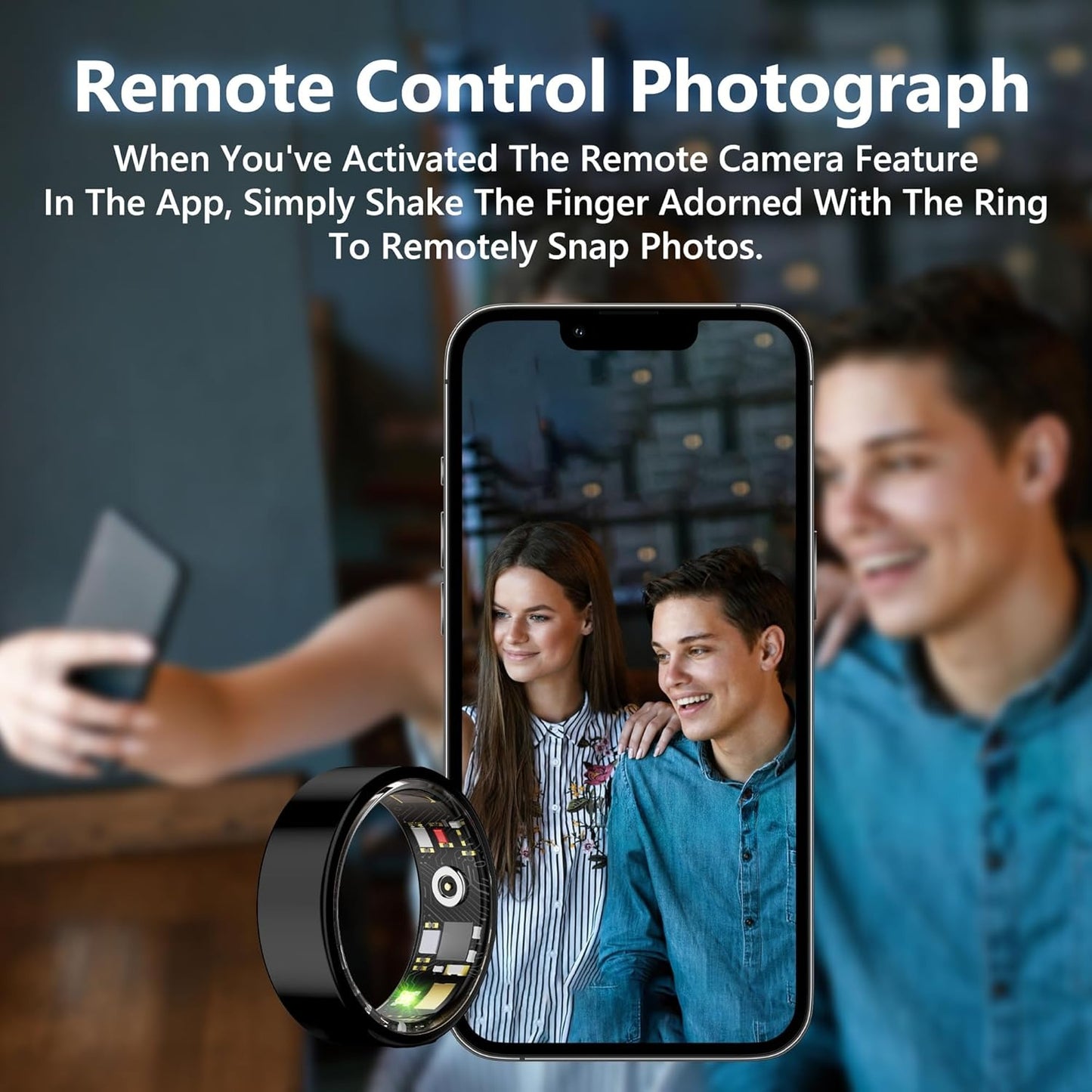 Smart Health Ring – Fitness Tracker