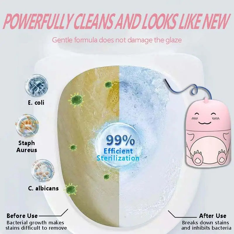 Cute Dinosaur Toilet Bowl Cleaner
