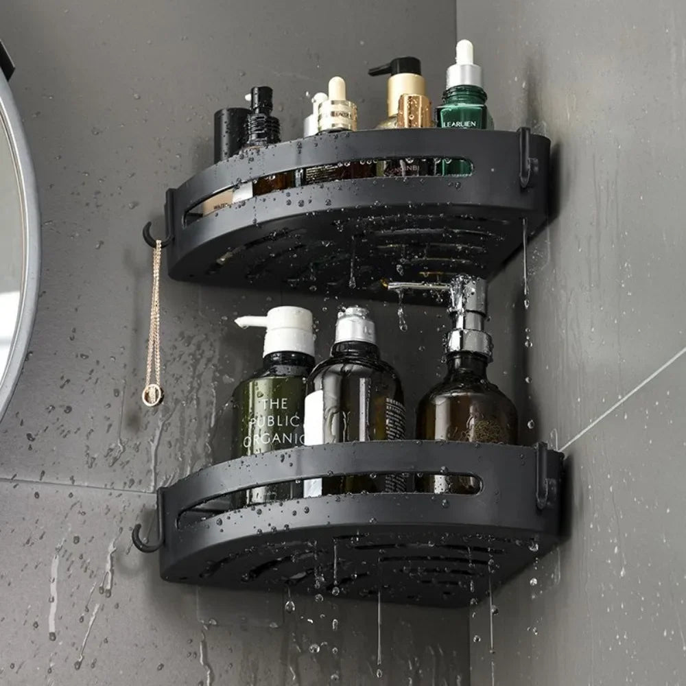 Shower Caddy, No-Drill Adhesive, 3-Pack