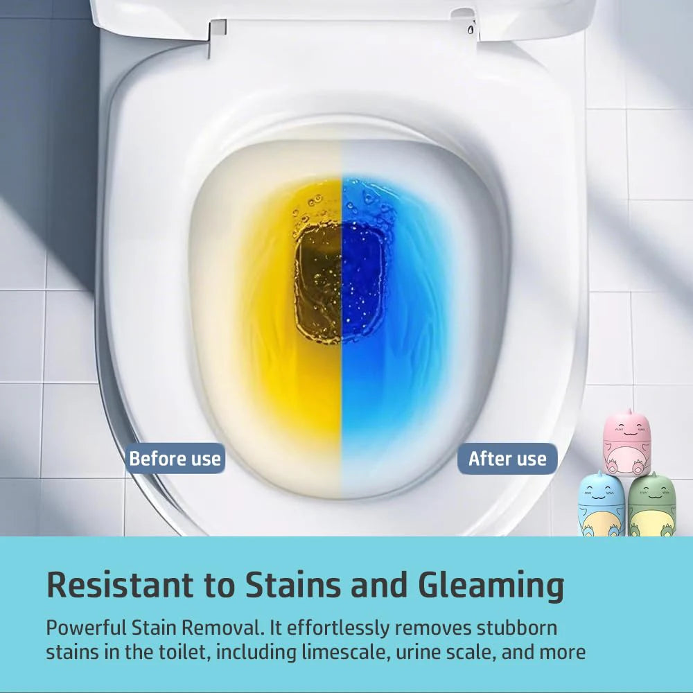 Cute Dinosaur Toilet Bowl Cleaner
